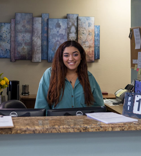 breanna front desk